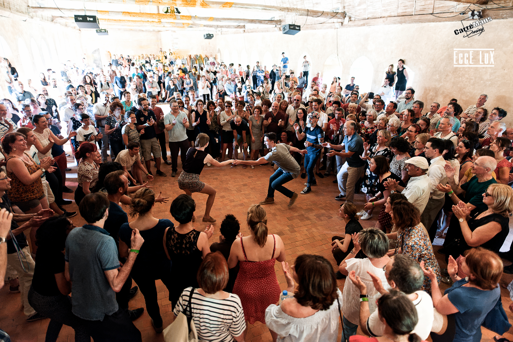 Danseurs de swing lors du festival Le Mans Swing
